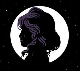 greek mythology goddess of the moon and the darkness