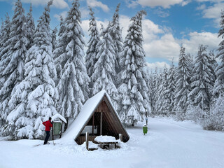 Winterurlaub im Thüringer Wald am Rennsteig