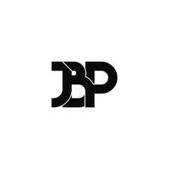 Obraz premium jbp letter original monogram logo design