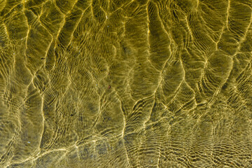 Fototapeta na wymiar Background of water surface in the river