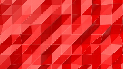 Fototapeta premium 3d render abstract red background