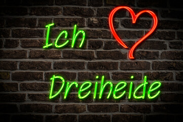 Fototapeta premium Dreiheide