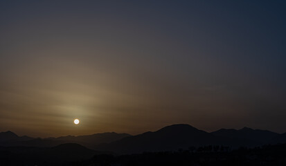 Spectacular photographs of sunsets in Molise