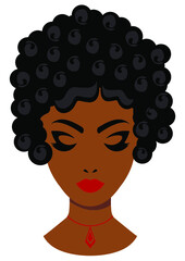 Afro Woman, Black Girl, African American Woman, Curly Hair, Afro Queen, Strong Woman