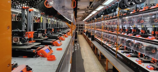 3D printers farm