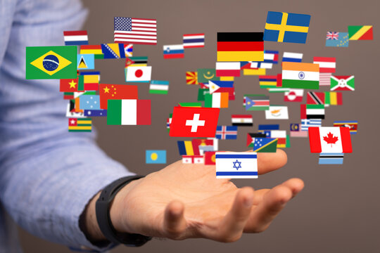 Globe International World Flags.