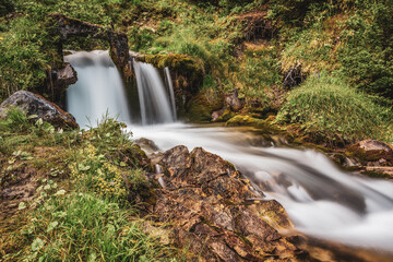 A mountain river in Austrian Alps.