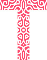 logo of alphabet t