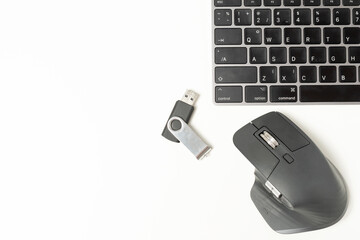 computer mouse and keyboard