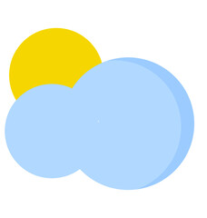 sun and cloud