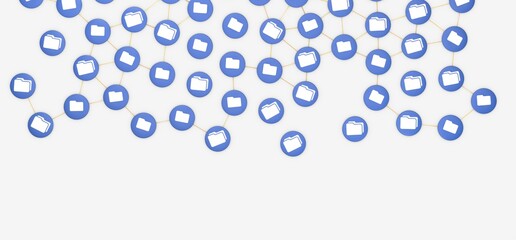 data network 3d digital info