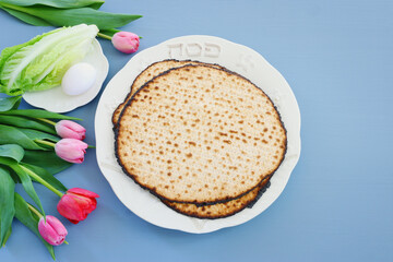 Pesah celebration concept (jewish Passover holiday)