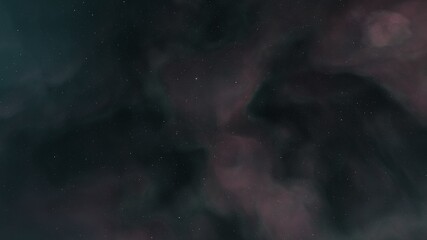 Space background with nebula and stars, nebula in deep space, abstract colorful background 3d render