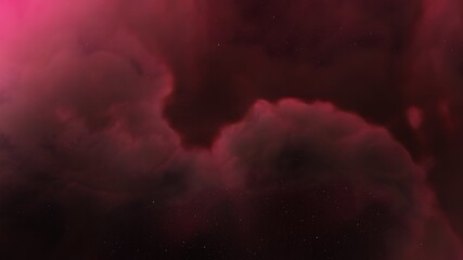 Space background with nebula and stars, nebula in deep space, abstract colorful background 3d render
