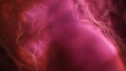 Space background with nebula and stars, nebula in deep space, abstract colorful background 3d render