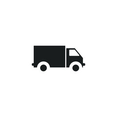 truck icon, isolated truck sign icon, vector illustration