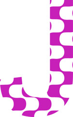 creative text logo j