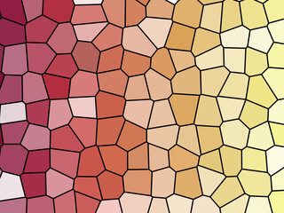 Multicolored abstract geometric background. Polygonal, mosaic pattern.