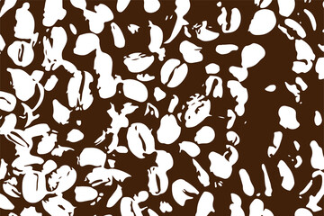 Abstract background in the form of flowers and leaves. Natural abstract bright colorful background. Vector eps illustrator.