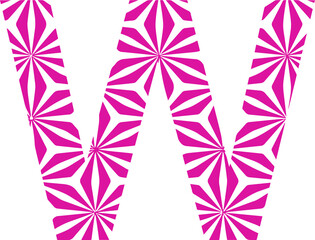 letter logo  w
