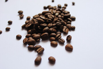 coffee beans heart love