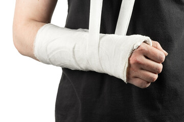 Fototapeta premium Broken arm
