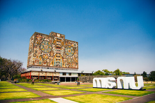 Central University City Campus of the Universidad Nacional Autonoma de Mexico UNAM - UNESCO World Heritage Site