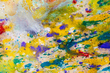Obraz na płótnie Canvas abstract oil paint texture on canvas, background