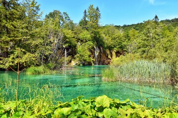 The main attraction of Croatia is Plitvice Lakes National Park.  Magnificent views of the karst cascade lakes