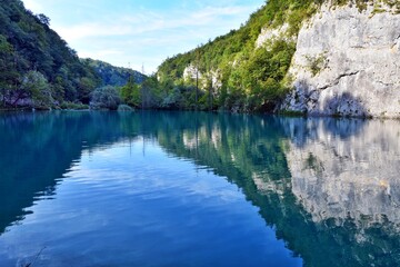 Fototapeta premium lake and mountains