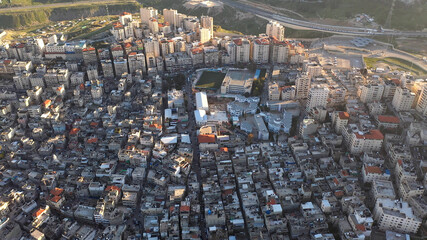 Anata Refugees Camp Rooftops Aerial view, Jerusalem
Drone view from east Jerusalem, close to pisgat...