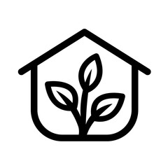 greenhouse icon set