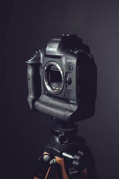 Warsaw, Poland-09/11/2020: Canon EOS 1DX mark III. 