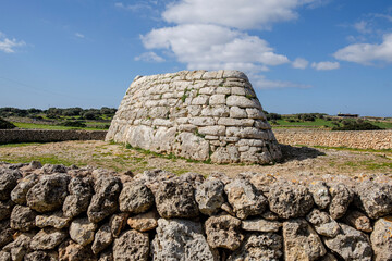 Naveta des Tudons, prototalayotic, Ciutadella, Menorca, Balearic Islands, Spain