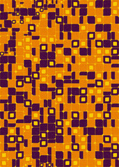 Abstract Geometric Pattern generative computational art illustration