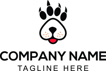 dog Pet Animal logo Design