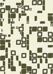 Abstract Geometric Pattern generative computational art illustration