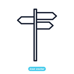 direction sign icon. Navigation. location. GPS elements pack symbol template for graphic and web design collection logo vector illustration