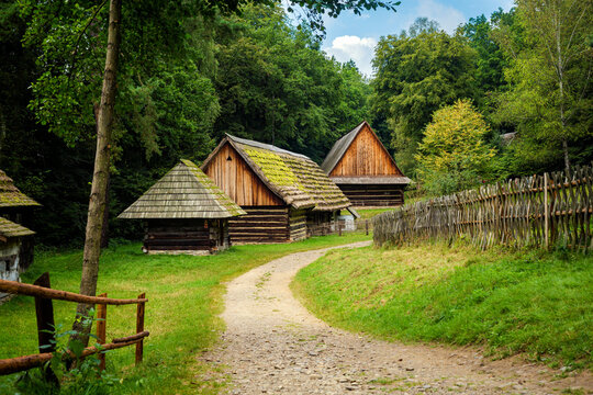 Rural Architecture Museum Sanok Poland