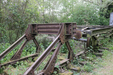 Heritage railway line outdoor store