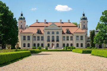 Palace in Kozłówka - the palace and park complex of the Zamoyski family, in the village of...