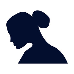 woman profile silhouette