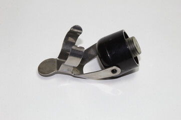 Champagne stopper with white background