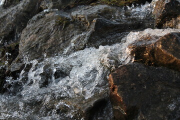 fließendes wasser