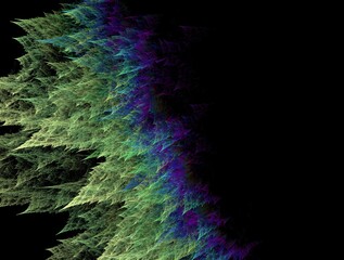 Imaginatory fractal background Image