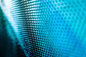 CloseUp LED blurred screen. LED soft focus background. abstract background ideal for design.