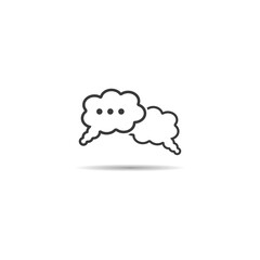 Speech bubble icon