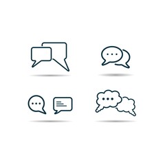 Speech bubble icon