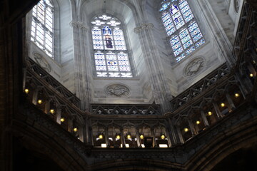interior of the church of st mary