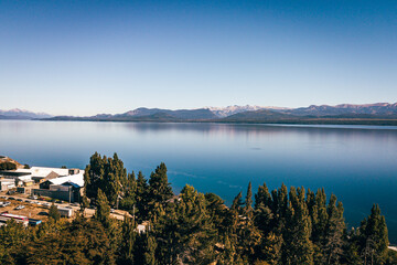 Fototapeta na wymiar Paisaje bariloche patagonia